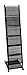 6 Pocket Mobile Literature Display Rack (Small)