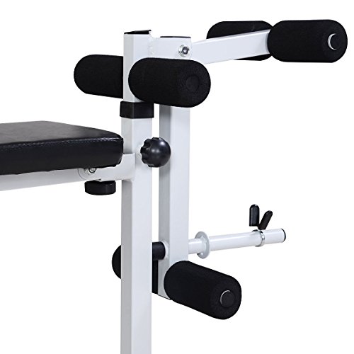 Goplus Olympic Folding Weight Bench Incline Lift Workout