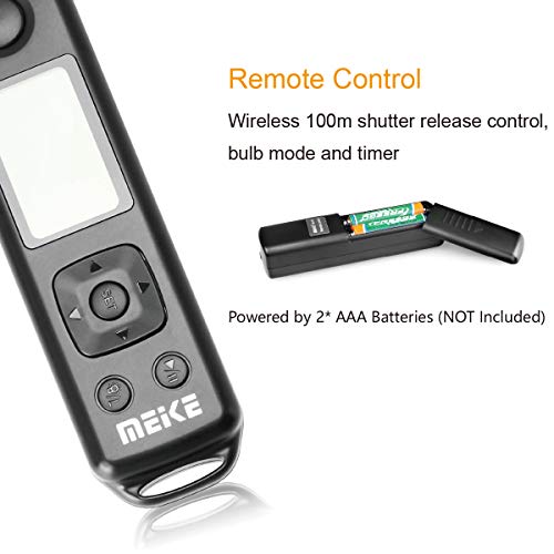 Meike MK-XT3 Pro Batterie Grip Equip 2,4 G 100 mètres Télécommande sans Fil Compatible avec Fujifilm X-T3 - Image 4