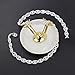 SHINYTIME Rhinestone Chain Trim 1 Yard 3mm Crystal Rhinestone Applique for Dresses Crafts and Bridal Sash Wedding Christmas Decorations