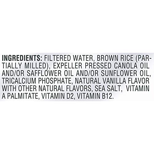 RICE DREAM Enriched Vanilla Rice Drink, 32 fl. oz. (Pack of 6)