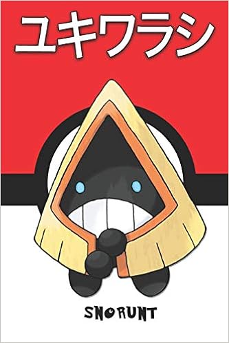 Amazon Com Snorunt ユキワラシ Pokemon Notebook Blank Lined Journal Legends Lickitung Books
