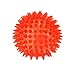 2pcs/pack Pet Products Elastic LED Light-up Spike Ball Pet Dog Cat Molar Rubber Flash Ball Entertained Toy