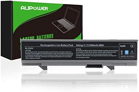 Alipower Li-ion Laptop Battery Replacement for Dell Latitude E5400 E5410 E5500 E5510 Series - fits P/N KM742 WU841 T749D - 12 Months Warranty