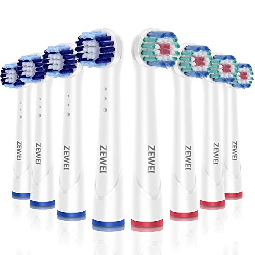 Buy ZEWEI Replacement Brush Heads for Oral b Braun Electric Toothbrush