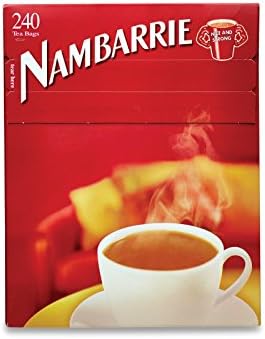Nambarrie Tea 240 Tea Bags 100% Black Tea Pack of 2