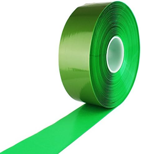 PermaStripe Green Embossed Floor Tape -Thickness 39mils, 3-Inch x 98 Foot Roll