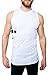 GrayStone Holster Tank Top Shirt Concealed Carry Clothing For Men - Easy Reach Gun Concealment Sleeveless Compression CCW Vest Tactical Clothes, X-Large, White
