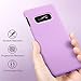ESR Samsung Galaxy S10e Case [Soft Grip] [Drop Protection] [Scratch-Resistant] Liquid Silicone Ultra-Thin Slim Soft Gel Phone Cover for The Samsung Galaxy S10e, Purple