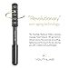 YouthLab Radiance Roller - Germanium Stone Uplifting Face Beauty Massage Tool/Roller/Wand for Skin Tightening/Firming, De-Puffing, Sculpt/Lift, Anti-Aging (Black)