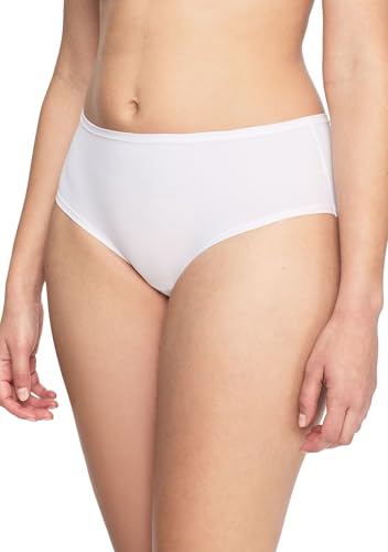 Warners Women's So Stretchy, So Good Hipster Panty WRW253HP14, White, Small