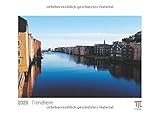 Trondheim 2020 - White Edition - Timokrates Kalender, Wandkalender, Bildkalender - DIN A4 (ca. 30 x by 