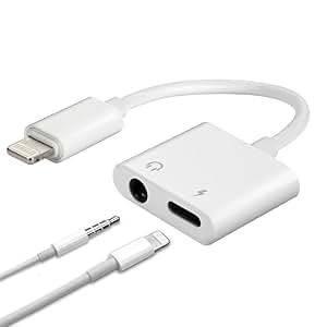 in 1 iphone adapter 2 for Lightning iPhone 1 Adapter Headphone Aux Splitter, Dual & Amazon.com: Headphone Adaptor, 2 in in 1 iphone adapter 2 for Lightning iPhone 1 Adapter Headphone Aux Splitter, Dual & Amazon.com: Headphone Adaptor, 2 in