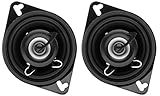 Planet Audio TRQ322 Torque 140 Watt (Per Pair), 3.5 Inch, Full Range, 2 Way Car Speakers (Sold in Pairs)