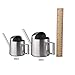 IMEEA Tiny Watering Can for Indoor Plants Bonsai Tree Stainless Steel Small Watering Can Succulents, 11oz/300ml