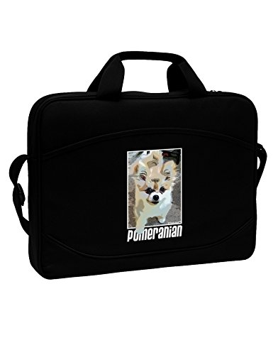 TooLoud Pomeranian Step Out 15" Dark Laptop / Tablet Case Bag