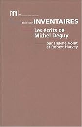 Les  écrits de Michel Deguy