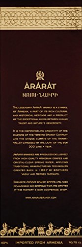 Ararat Nairi 20 Years Old mit Geschenkverpackung (1 x 0.7 l) – Bild 6