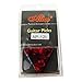 Alice 12pcs Celluloid Guitar Picks Big Triangle 0.46-0.81mm