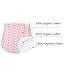 Baby Burp Cloths Set for Girls Premium 100% Organic Cotton Absorbent Triple Layer Towels Burping Rags Pads for Newborns, Baby Shower/Registry Gifts