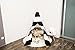 Small Boy Stripe Canvas Play Teepee Tent for Kids 100% Cotton by, Black/White