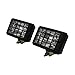 Blazer International Trailer & Towing Accessories 195CW8002K Rectangular Driving Light Kit, 55W LED Spot Flood Waterproof Driving Fog Off Road Lights 12V, Clear