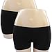 MISSALOE Women's Low-Rise Seamless Stretch Soft Boy Shorts Panties (Pack of 6)