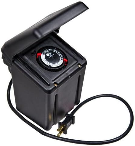 Intermatic Ml200rt 200 Watt Max Low Voltage Transformer With Timer 200 Watt Plastic Housing Black Amazon Ca Home Kitchen