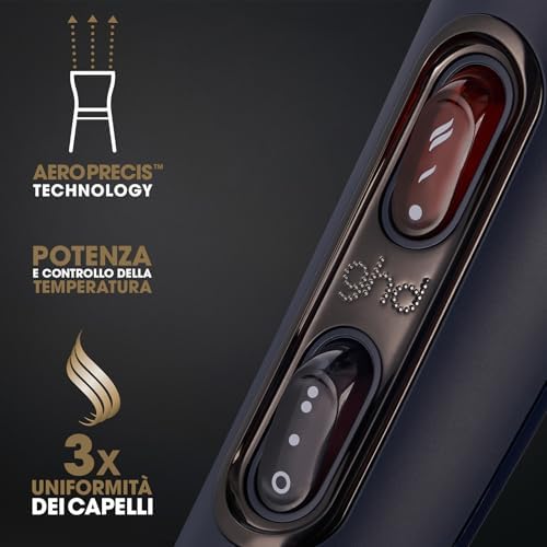 helios, Asciugacapelli Professionale Leggero, Potenza 2200 W, Blu