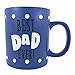 Best Dad Ever Ceramic Coffee Mug - Blue 12 oz.