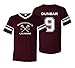 Adult Teen Wolf Beacon Hills Lacrosse Dunbar 9 Jersey (Small, Maroon)