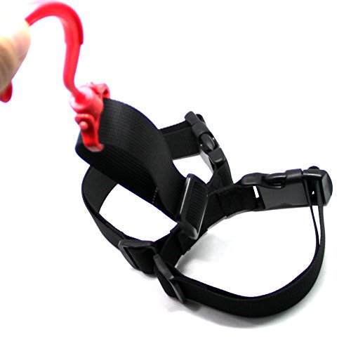 SAMSFX Fishing Wader Boot Hanger Hanging Strap Belt with Swivel Hook