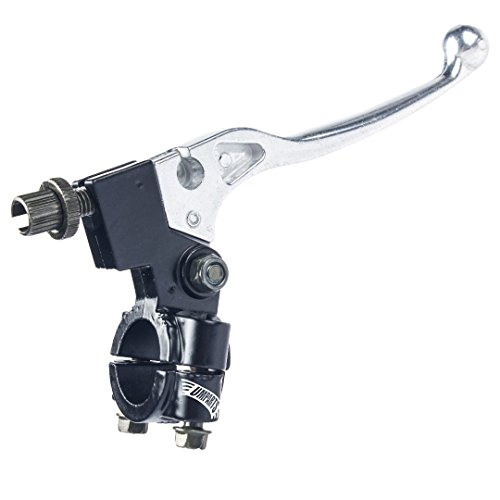Left 7/8" Dirt Pit Bike motorcycle Aluminum Sliver Cable easy pull Clutch shift Lever Handle Perch Bar fits for Bike Model: 2005 Honda CRF230F