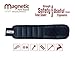 Magnetic Arm Band's Magnetic Wristband - Strong Neodymium Magnets embedded throughout wristband for holding nails, screws, bits, fasteners, washers, bolts, small tools, and much more