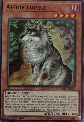 Yu-Gi-Oh! - Aloof Lupine - SAST-EN030 - Savage Strike - First Edition - Common