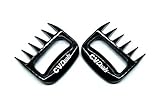 BBQ Meat Fork; Bear Claw; Meat Shredder; Bear Paws; Shreds Pulled Pork, Chicken, Beef, And Any Other Meat; Very Sturdy And Strong Plastic; Sharp Teeth! Dishwasher Safe!! QUALITY PRODUCT GUARUNTEED!!!