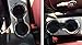 Danti Chrome ABS Inner Front Water Cup Holder Trim for Jeep Wrangler JK unlimited 2/4 door 2011-2017