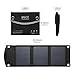 iNiCE Solar Battery Cell Phone Charger Portable Solar Panel Charger with Dual USB Ports for iPhone 6/6 Plus, iPad Air 2/mini 3, Andriod Galaxy S6/S6 Edge Gopro Camera Etc (14W,2.8A)