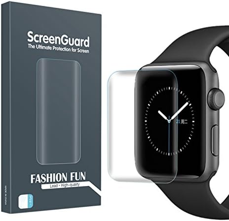 iWatch Screen Protector TPU Protective Case 0.15mm HD Clear Ultra-thin Cover For New Apple Watch Series 3 (42mm)