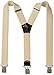 Mens Suspenders Wide Adjustable and Elastic Braces Y Shape with Very Strong Clips - Heavy Duty primary