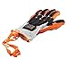 Ergodyne Glove Grabbers Each Security Clip, Orange, Each US, 1 Count (Pack of 1)