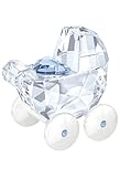 Swarovski Baby Carriage, Crystal and Blue