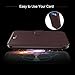 Taken iPhone 6/6S Leather Wallet Case with Cards Slot and Metal Magnetic, Slim Fit and Heavy Duty, Plastic Flip Case/Cover with Rubber Edge, Gift for Women, Men, Boys, Girls, 4.7 Inch (Coffee)