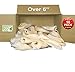 Brazilian Pet 100% Natural Real Cow Ears (50 Pack) Prime Dog Chews, Over 5 inches Free Range Grass Fed Cattle, No additives, Chemicals or Hormones