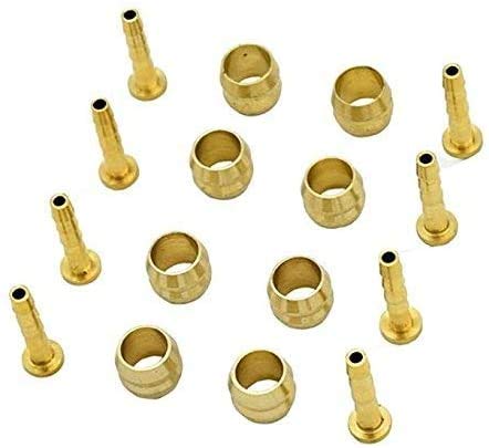 8sets Olive Connector Bicycle Disc Brake Connecting Insert Compatible with Shimano BH59 Hydraulic Disc Brake Hose