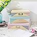 SLPR Decorative Cardboard Storage Boxes With Lids - Set of 3: Paperboard Photo Storage Box, Document Boxes for Organizing and Home Decor, Memory Box For Keepsakes