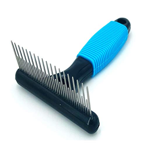 DSKRUI Undercoat Rake for Dogs, Designed for Breeds with Medium to Long