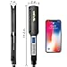 Flat Iron Hair Straightener Professional Nano-Titanium 449F 1.75 Inch Salon High Heat Anti Frizz LCD Dual Voltage BLACK XL CHERMEL