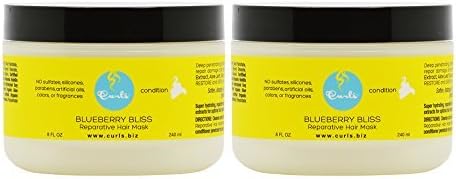 Curls Blueberry Bliss Hair Mask 8oz "Pack of 2"