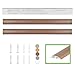 Cord Hider Cable Management Kit - Streamline & Organize Wires, Easy Install, Paintable PVC Covers - Bulk and Clearance Deal Every Time, Cord Cover, Cable Raceway (175)